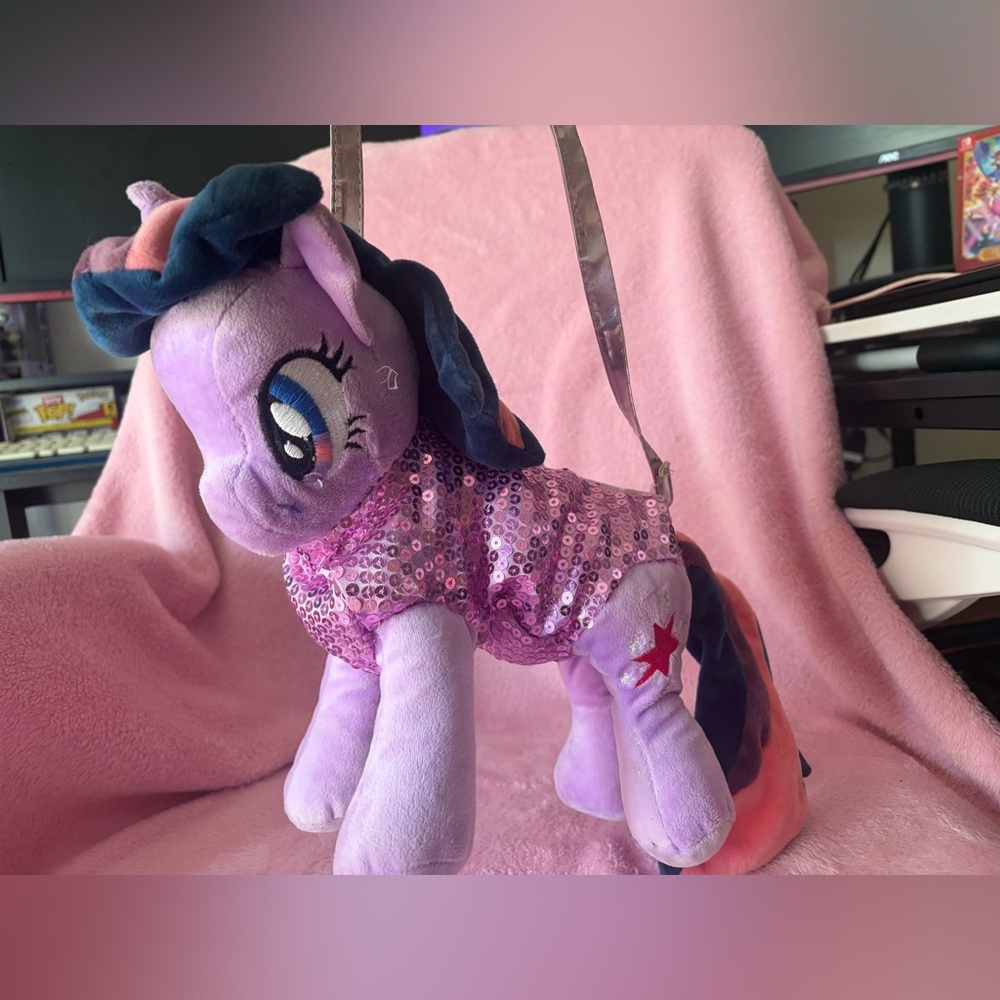 My little pony twilight sparkle purse plush